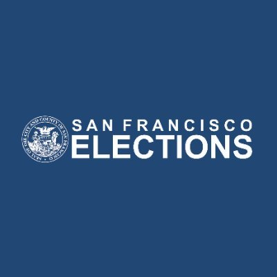 Official Twitter account of the San Francisco Department of Elections.