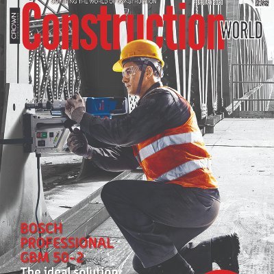 Established in 1982, CONSTRUCTION WORLD is the only business-to-business magazine in South Africa that focuses on both civils AND building.