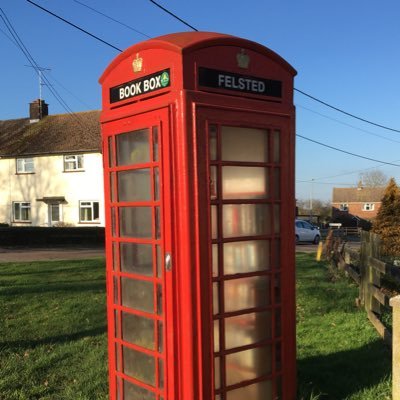I am what it says- a Book Box in Felsted. Take one and/or leave one