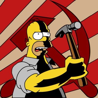 TheLeftoriumThe's profile picture. Left-wing Simpsons shitposts. Mostly.