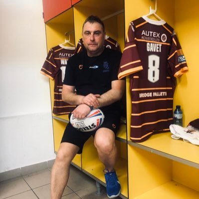 Equipment supervisor at Huddersfield Giants