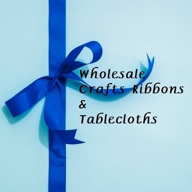 Buy Bulk Crafts Ribbons, Mesh & Tablecloths for Wedding Party, Home Decorations and Special Occasions in wholesale prices.