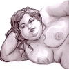 Ich bin eine üppige junge Frau, die es genießt, ihren dicken Körper nach allen Regeln der Kunst kalorienreich zu verwöhnen.