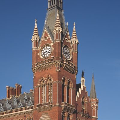 Twitter account for me and St Pancras Clock Tower - context should make it obvious which it’s for. Tower isn’t especially interested in economics or politics.