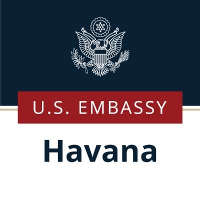 Embajada de los Estados Unidos en La Habana, Cuba U.S. Embassy Havana, Cuba. Terms of use: https://t.co/hpQ1hvZ9RT