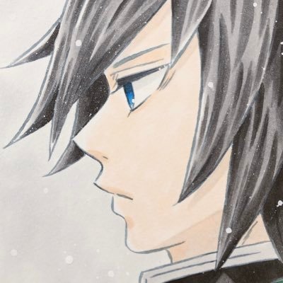 Mint Illustration おやすみ王子 眞島店長 ホント 渋かわかっこいい 朗読してる姿 ステキだ ファンアート Fanart イラスト Illustration コピック Copic