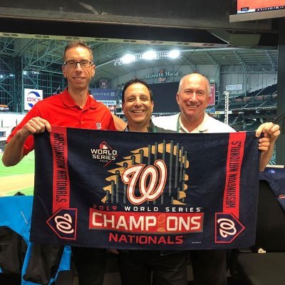 This is the twitter feed for the radio broadcast of the 2019 World Champion Washington Nationals on 106.7 the FAN!