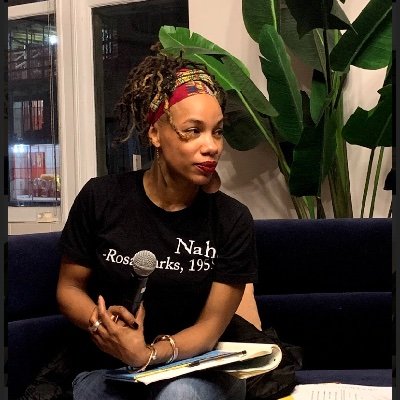 Dr. Nia Nunn: Associate Professor @ Ithaca College ... various head wraps in the community = educator-activist-scholar-artist-mother
