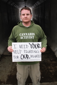 Cannabis Activist Founder ILLEGALLY raided by strike force and needs your help! Join us at Cannabis Activist Hemp Clothing and Be Heard Without Saying A Word!!!
