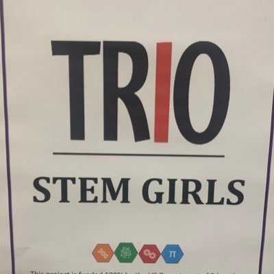To expose young ladies in grades 8-10 to careers in STEM through hands on experiences and monthly speakers. TRIO STEM Coordinator @ruthjknight72
