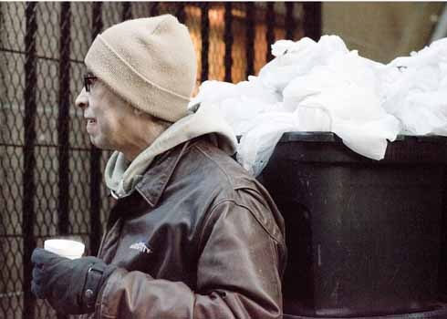 stfbreadline's profile picture. At 7 am. we head out onto the sidewalk of St. Francis of Assisi Church to greet about 200 people who line up for a cup of coffee and a couple of sandwiches.