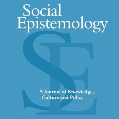 Social Epistemology: A Journal of Knowledge, Culture and Policy is a bimonthly peer-reviewed academic journal on @Tandfonline. Follow for publication updates.