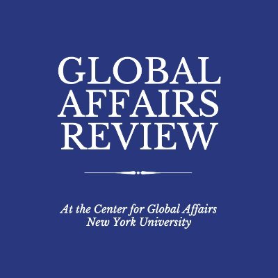 Academic Journal of the Center of Global Affairs at New York University. Student-run, peer-reviewed and talking about global affairs since 2017.
