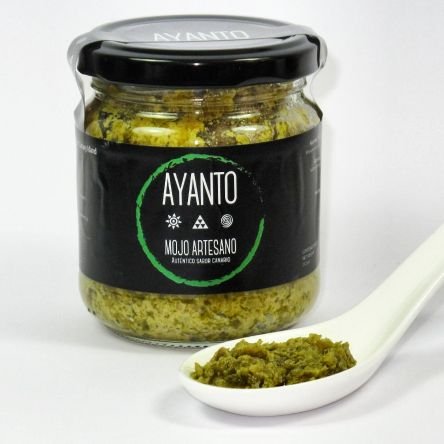 Ayanto, almuerzo de guanches origen nuestra gastronomía. Mojo canario artesano. Artisan Mojo sauce from Canary Island. https://t.co/Jr8UxSyklV