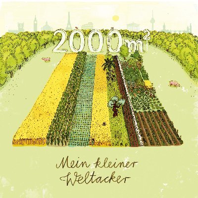 2000m2Weltacker's profile picture. #2000m2 #weltacker 
[Weltackerfläche geteilt durch alle Menschen = 2000 m²] /// [global arable land divided by all people = 2000 m²]
Titelfoto: https://t.co/IMI0WS0aeP