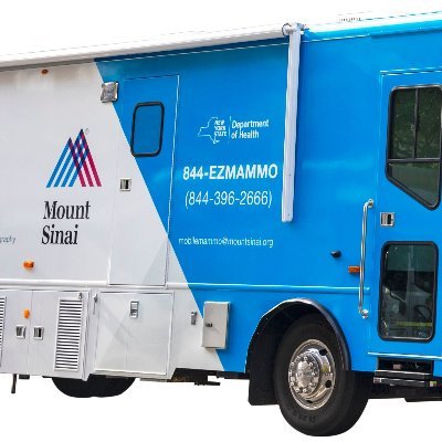 Mount Sinai Mobile Mammography with 3D Breast Imaging
Call 844-EZ MAMMO (844-396-2666)