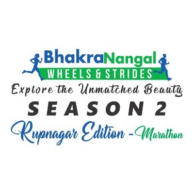 The District Olympic Association, Rupnagar presents Season 2 of Bhakra Nangal – Wheels and Strides, Rupnagar Edition – Marathon.