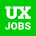 UX Jobs (@uxjobs) Twitter profile photo UX Jobs (@uxjobs) Twitter profile photo