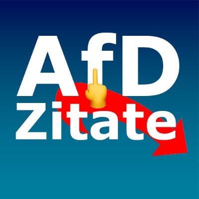 Ausschließlich echte Zitate aus den Reihen der sog. AfD.
Tweets dürfen gerne eingebettet werden :-)
Neue Vorschläge bitte mit Quelle per DM!
#fcknzs #fckafd