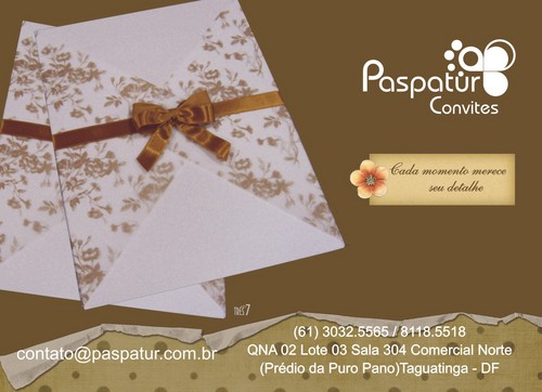 Maria_paspatur's profile picture. Paspatur convites e assessoria.
Telefones: 61 3032-5565 61 8118-5518