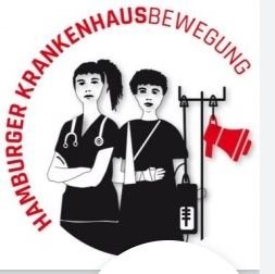 Wir fordern würdige Arbeits- u. Ausbildungsbedingungen in den Krankenhäusern 🏥 u. Pflegeschulen von Hamburg.💪 Stoppt die Berufsflucht! Jetzt!🔥