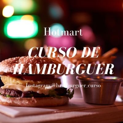 🎯Aprenda como fazer o melhor HAMBURGUER 🍔
Artesanal com o único curso que ensina todo o Passo a passo 100% online 💻
👇 CLIQUE no link abaixo e inscrever-se