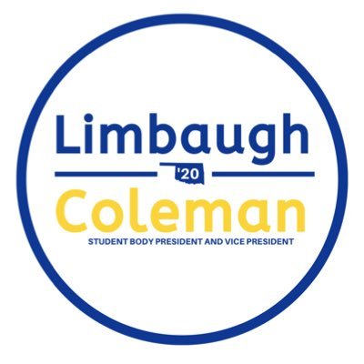 Official campaign page for James Limbaugh and Christian Coleman, running for President and Vice President of UCOSA! Striving for a Central for all!