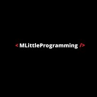 MLittleProgramming(@mlittle_program) 's Twitter Profile Photo