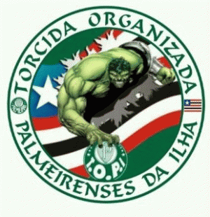 Torcida Organizada Palmeirenses da Ilha - TOPI, fundada em 04.05.2007 em São Luís/MA. Sede na Rua Boa Esperança, n 19, Turu, Cel. (98) 8892 4667 (Moacir)
