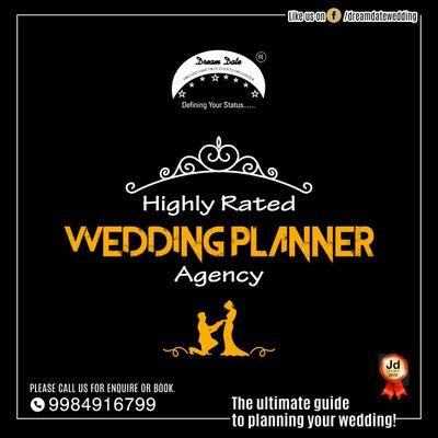 _dreamdate's profile picture. Dream Date (Wedding planners)  is the team of highly professional peoples of Modern ideas &  highly experienced & has a wide range of knowledge in events