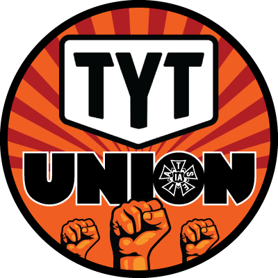 The production & postproduction crews of @TheYoungTurks #TYTlive have organized for a voice at work with the @IATSE! #UnionStrong #TooStrong #1u