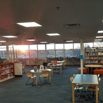 We promote information literacy, critical thinking, collaboration and a love of reading in a safe, welcoming environment for all students, staff and community.