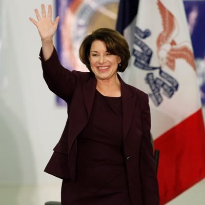 Supporter run page for Amy Klobuchar Presidential Campaign #WinBig #AmyKlobuchar2020 #IamTheDemocraticEstablishment