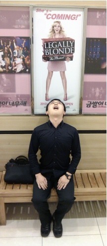 땀방울은 셀프...