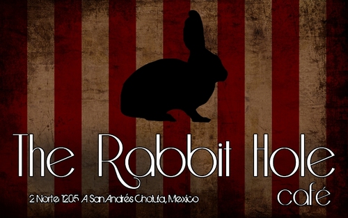 ElRabbitHole's profile picture. Conejos amantes del café, de la literatura, del cine, de la fotografía, del arte, del diseño y abrimos de L-S de 10 am a 9 pm. 2 sur 2105 El Carmen