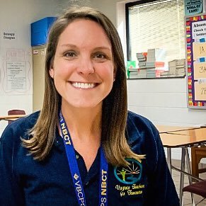 NBCT @ VBCPS. Virginia Teachers for Tomorrow & Dual Enrollment English 12 teacher. VBCPS Citywide TOY 2017. Lover of reading, running, & traveling.
