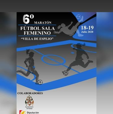 Twitter oficial del Maratón Villa de Espejo fútbol sala femenino. 23 y 24 julio 2022. Este año en Espejo.