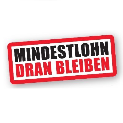 mindestlohn's profile picture. Mindestlohn dran bleiben!

hier twittert der Bereich Mindestlohn des DGB Bundesvorstandes; Impressum/Datenschutz: https://t.co/8ns88U4hU0