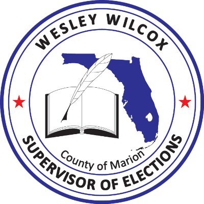 Your Trusted Source for Marion County Election Information! 
Marion County SOE, Wesley Wilcox, CERA 🗳
352-620-3290 📞 Content is Public Record under F.S. 119.