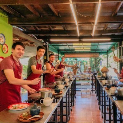 Chiang Mai's best loved Thai Cooking School where learning is fun. We visit the local food market and teach you how to make authentic Thai food.