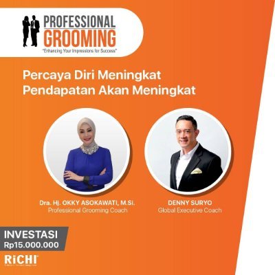 RICHI merupakan sebuah Brand Event Organizer ternama yang saat ini fokus pada Professional Training Management.
CP: +6281905830969