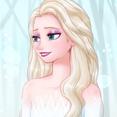 𝖢𝖠𝖭𝖠 髪おろしルサがとても可愛いくて描きました アナ雪2のネタバレ的なイラストなので注意してください Frozen2 Spoiler Elsa アナと雪の女王2 アナ雪2 エルサ ネタバレ注意