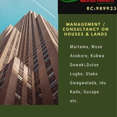 management/consultancy on houses and lands etc.