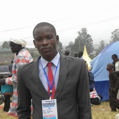 Student at Maseno university.
 I love Christ Jesus. 
focused on eternity 
#Bornagain in the Lord Jesus Christ.
The Messiah is coming,