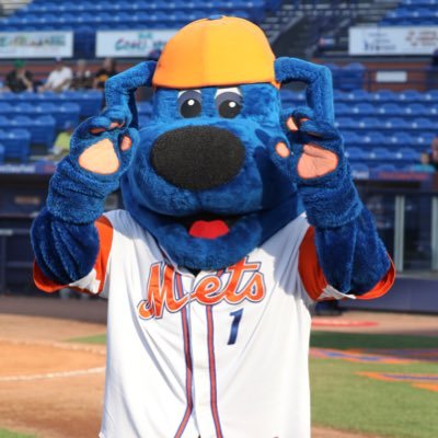 Klutch is the official mascot of the St. Lucie Mets, Single High-A affiliate of the New York Mets.