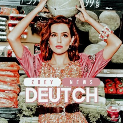 deutch_news's profile picture. Your french source about the sweet Zoey Deutch. - 𝒇𝒂𝒏 𝒂𝒄𝒄𝒐𝒖𝒏𝒕 - DM if a media has to be removed. ✹✹ also on https://t.co/CoxZk4stui since 2017.