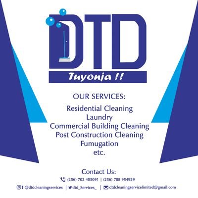 Services offered:
Commercial:Residential:Postconstruction:Chair&Carpet Cleaning |Laundry|fumigation 
#allyourcleaningneeds
Get your quotation today 😊