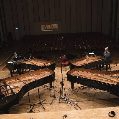 The Kukuruz Piano Quartet features 4 pianists on the unfamiliar combination of 4 upright or 4 grand pianos and sheds new light on the music of #juliuseastman .