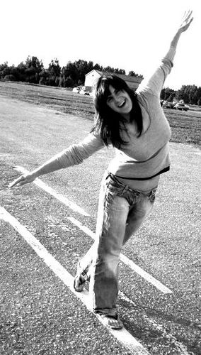 Brivule's profile picture. The optimist and the pesimist both die in the end, but each lives his life in a completely different way. 
/Shimon Peres/