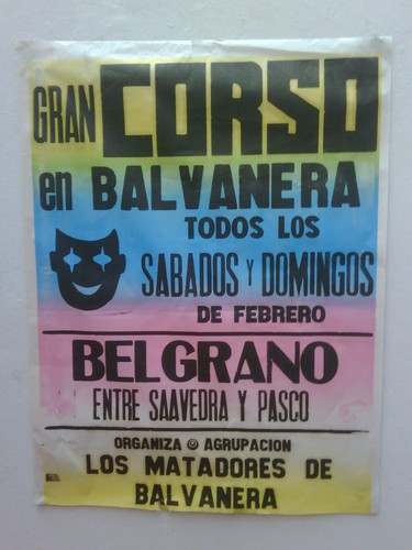 Twitter Oficial del Corso del Barrio de Balvanera ubicado en Av Belgrano entre Saavedra y Pasco en la Ciudad Autonama de Bs As. -= Carnaval Porteño 2011 =-